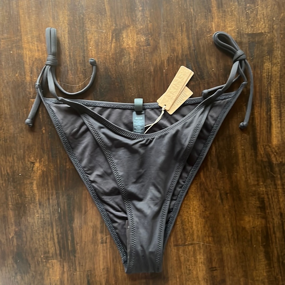 SKIMS Swim Dipped Tie Bottoms L NWT